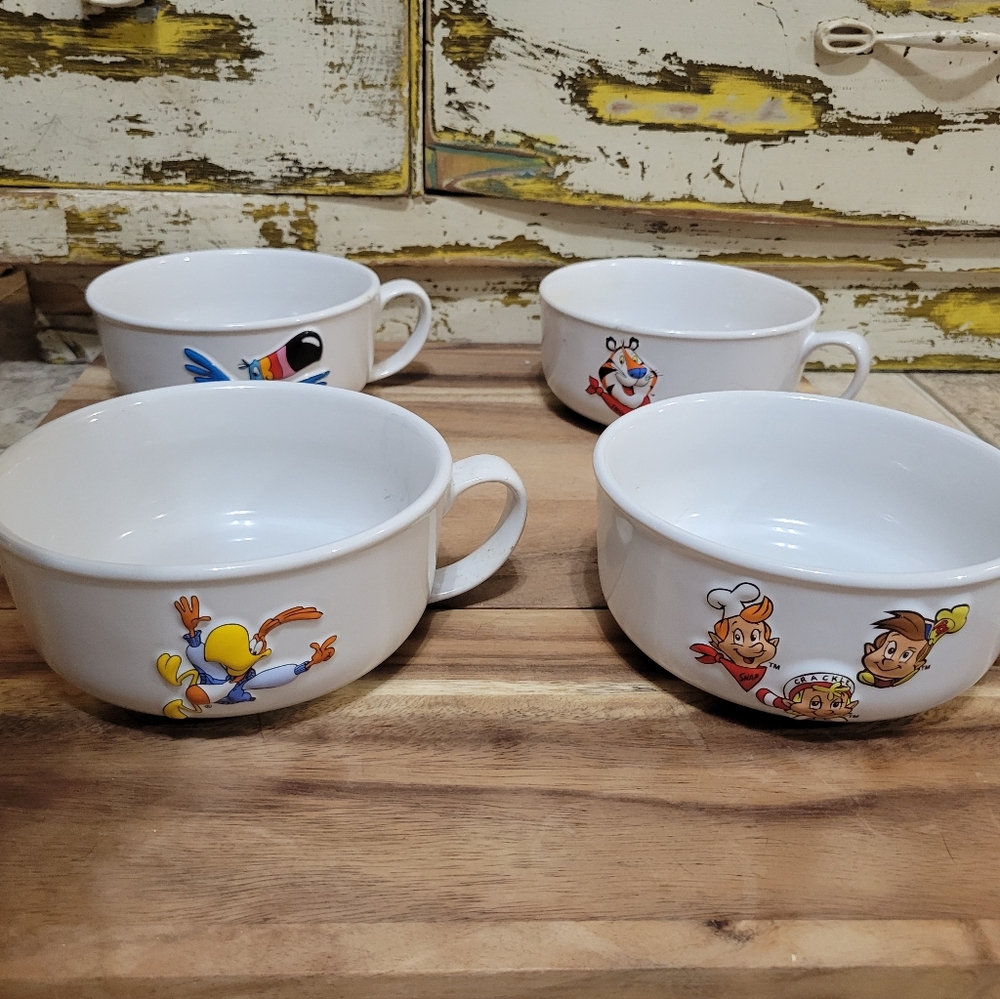 Kellogs Cereal bowls